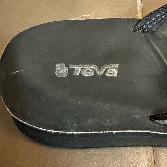 TEVA BOOST Strappy Slip On Women’s Wedge Performance Sandal Size 8 Glittery EUC - Picture 10 of 15